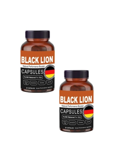 Black Lion Men Booster Erkeklere Çok Özel 20li X 2 Adet