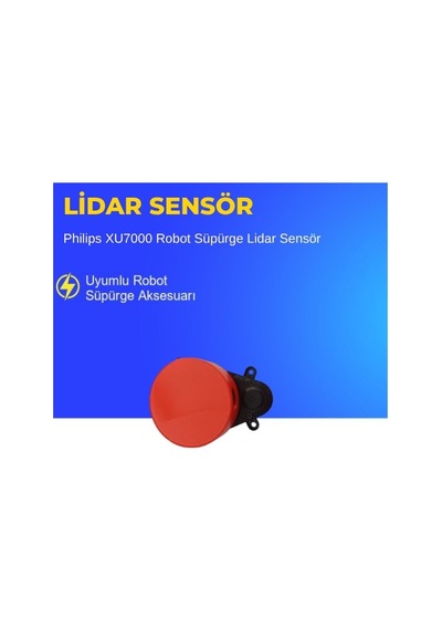 Philips Xu7000 Robot Süpürge Lidar Sensör