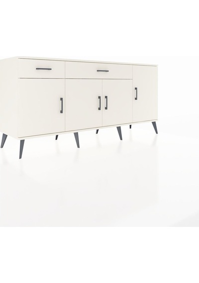 Hyperion Konsol 5 Raflı 2 Çekmeceli 4 Kapaklı 176x44x83 Aytaşı-aytaşı Aytası