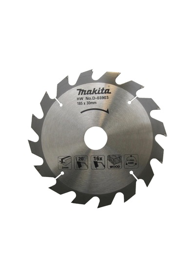 Makita D-03903 Ahşap Daire Testere 185Mm 16 Diş