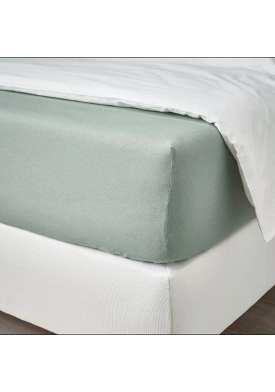 Ikea Dvala Tek Kişilik Çarşaf 80 X 200 Cm Yeşil