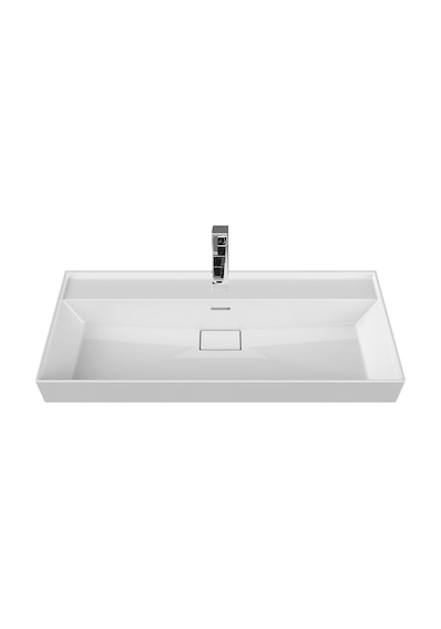 Turkuaz Seramik Cerastyle Sharp Dolap Uyumlu Lavabo 100 x 48 CM