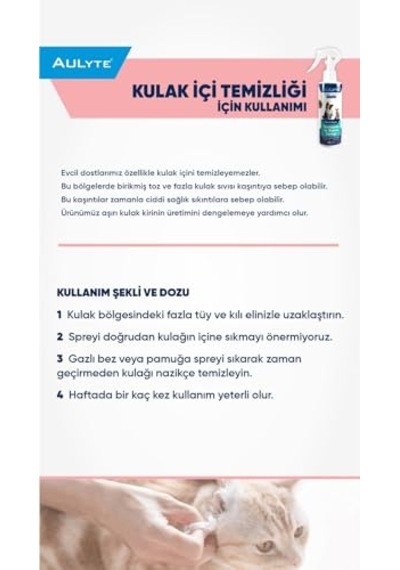 Pet Göz, Kulak, Çene, Ağız Temizlik Spreyi 200 Ml