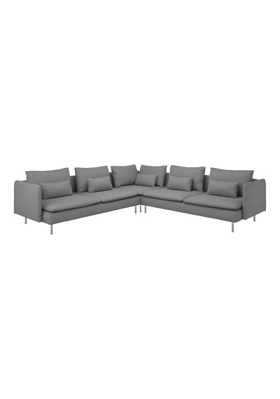 Ikea Gri Konforlu Kanepe - 6'lı Köşe Kanepe