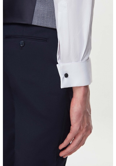 Twn Slim Fit Lacivert Armürlü Takim Elbise Kombinli 3efy5kmbn0552 Lacivert