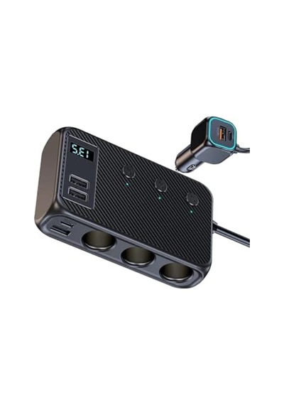 Usb Type-c Araç Çakmaklık Çoğaltıcı, Mt-a9875 Modeli