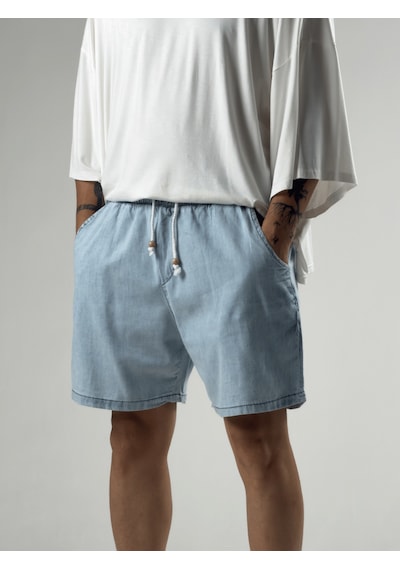 Cocopelli Denim Erkek Şort Coc3295 Mavi