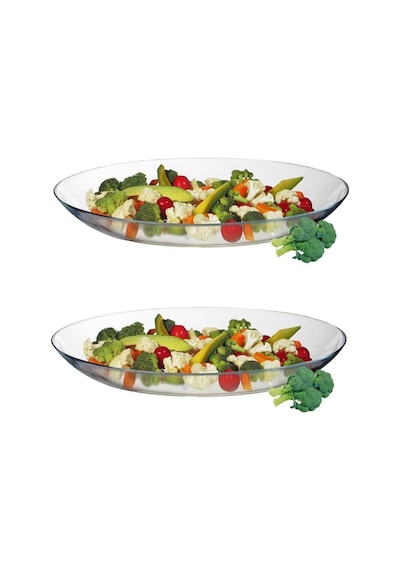 Paşabahçe 10358 Invitation 2 Li Oval Servis Kayık Tabak 25 Cm. Fma05206 Tabak