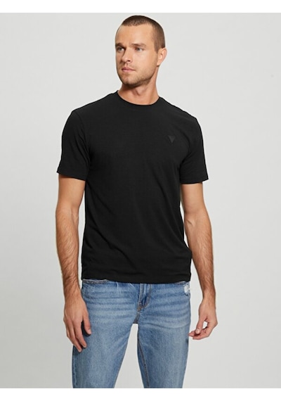 Guess Erkek Siyah T-shirt Çok Renkli