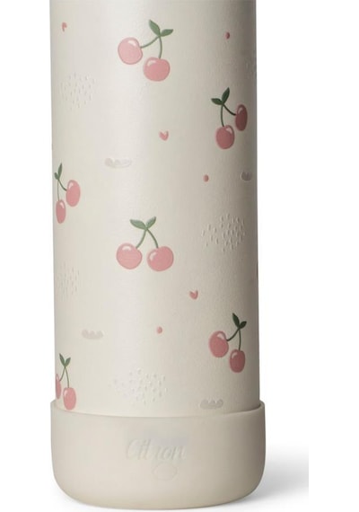 Citron 3 Katmanlı Paslanmaz Çelik Termos Seti 350 Ml - Cherry Beyaz