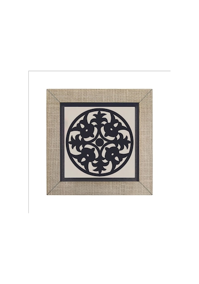 Barok Desen Baskılı Mdf Magnet 7x7 51