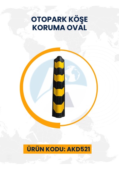 Otopark Köşe Koruma Oval