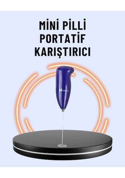Portatif Kahve Köpürtücü Latte, Cappuccino, Milkshake Ve Puding Yapıcı