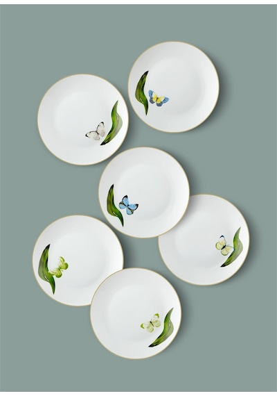 The Mia Folium Pasta Tabağı 6 Kişilik