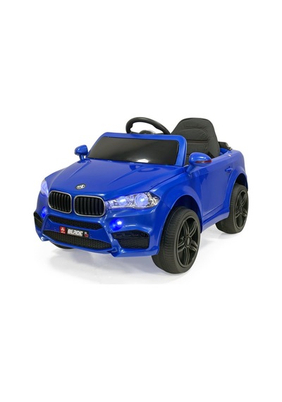 Blade Gt 12v Uzaktan Kumandalı Bluetooth Ve Usb Destekli Led Farlı Emniyet Kemerli Çocuk Akülü Araba Mavi