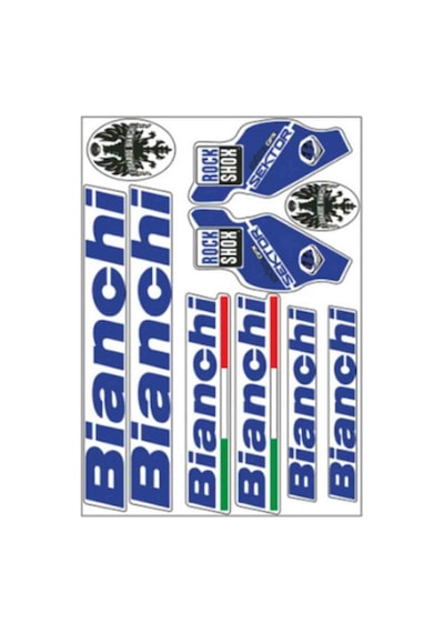 Bianchi Bianchi 002 Bisiklet Sticker Çok Renkli