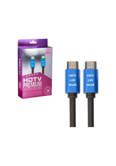 Herz Hdmı-4k 3mt V2.0 4k Kutulu Hdmı To Hdmı Kablo