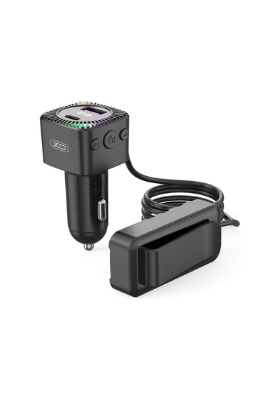 Bcc13 Çok Fonksiyonlu Araç Şarj Adaptörü - Led Işıklı Çift Usb Çıkışlı - 5v3.1v Ortam Aydınlatmalı