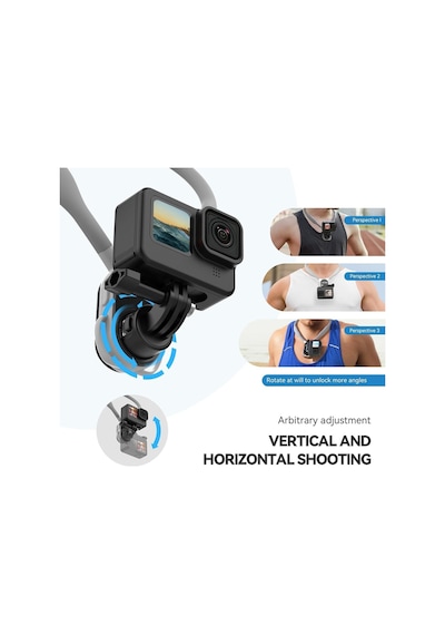 Aksiyon Kamera Ve Cep Telefonu İçin Profesyonel Boyun Askısı Eller Serbest Video Çekme Aparatı Cellphone/camera Neck Bracket Aksiyon Kamera Ve Cep Telefonu İçin Profesyonel Boyun Askısı Eller Serbest Video Çekme Aparatı Cellphone/camera Neck Bracket