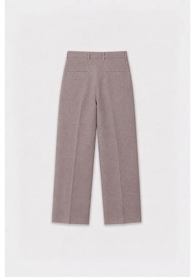 Antioch Lyocell Relaxed Fit Pileli Erkek Pantolon Koyu Bej