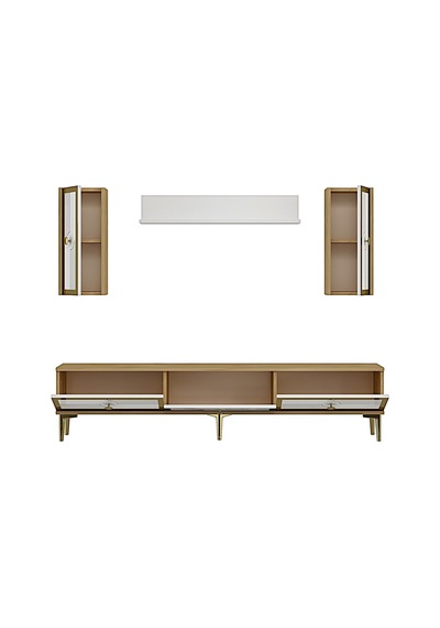 Tvr1816dbg Pega Tv Ünitesi Takımı Safirmeşe-beyaz-gold 180cm Safirmeşe - Beyaz - Altın Tvr1816dbg Pega Tv Ünitesi Takımı Safirmeşe-beyaz-gold 180cm Safirmeşe - Beyaz - Altın