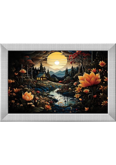 Art Puzzle Gece Güzellikleri 1000 Parça Çerçeveli Puzzle