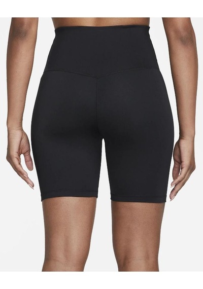 Nike Dri-fıt One Yüksek Belli 18 Cm Kadın Bisiklet Şortu, Kadın Siyah Şort Tayt Siyah