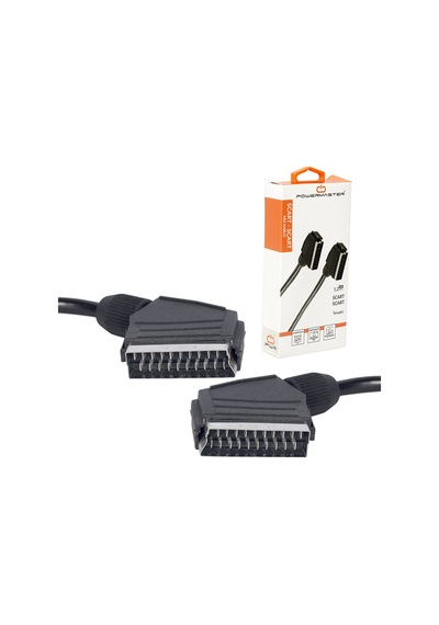 Elektromer 1.2 Metre 7 Mm Poşetli Standart Scart Scart Kablo-50711