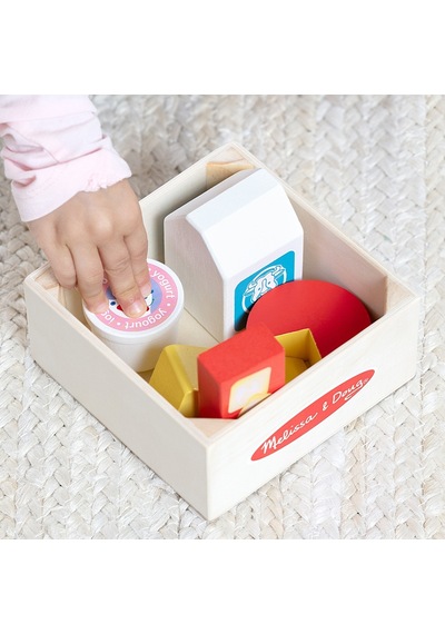 Melissa And Doug Ahşap Gıdalarımız - Süt Ürünleri