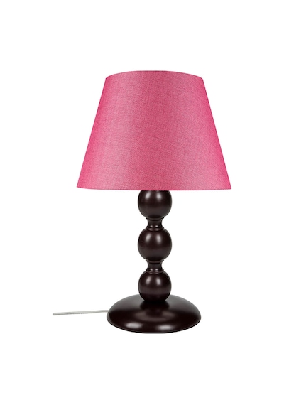 Boncuk Abajur Küçük Venge Ayak/pembe Şapka Mng.1930 Venge / Pembe Venge / Pembe