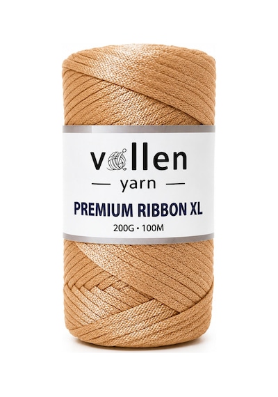 Premium 200gr/4mm Polyester Ribbon Ip,makrome Ipi,çanta Ipi,hobi Ipi,supla Ipi,sütlü Kahve