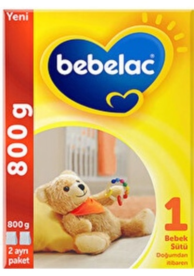 Bebelac 1 Numara Bebek Sütü 800 G 5 Adet
