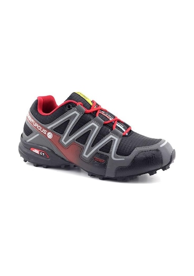 Jump 21513 Siyah Kırmızı Comfort Casual Spor Ayakkabısı Siyah