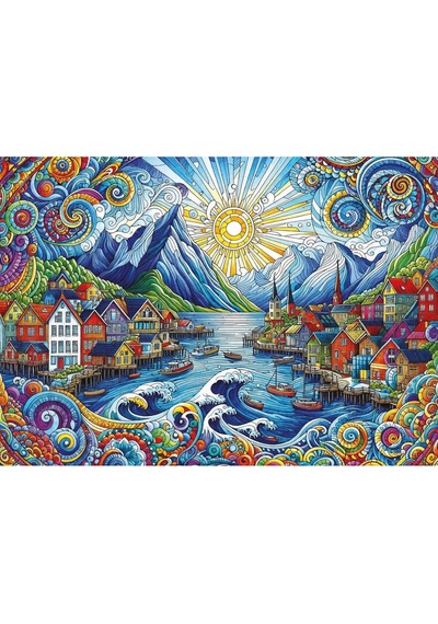 Kelt Rüzgarı 1500 Parça Puzzle
