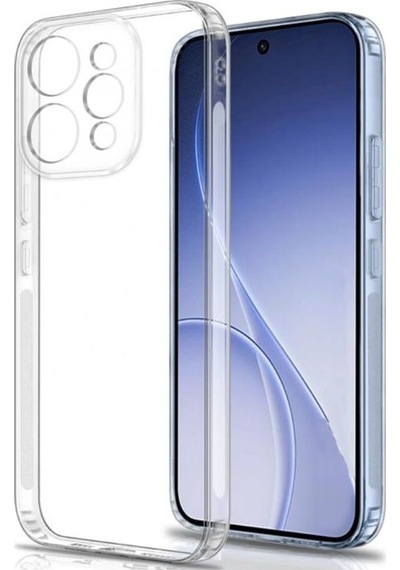 Adige Oppo Reno 15 F Kılıf Silikon Şeffaf