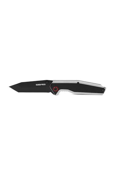 Swisstech G10 Titanium Black Pocket Folding Knife Siyah