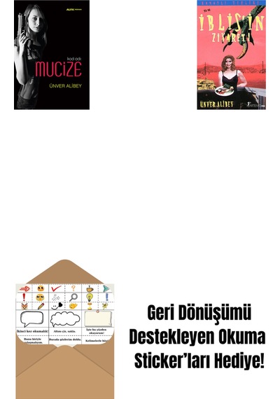 Kod Adı: Mucize + Kanatlı Tehlike Ya Da İblis'in Ziyareti + Okuma Sticker'ları