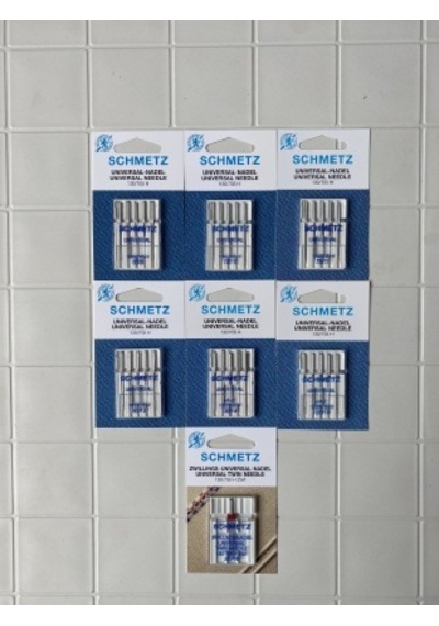 Schmetz Standart Iğne & Çift Iğne Seti 7'li