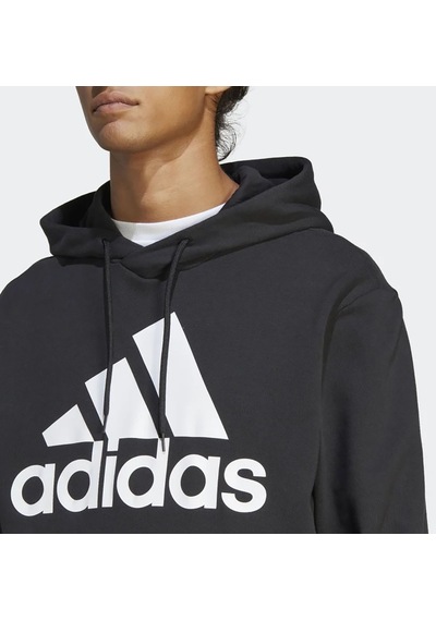Adidas M Bl Ft Hd Erkek Günlük Sweatshirts Ic9363 Siyah 001