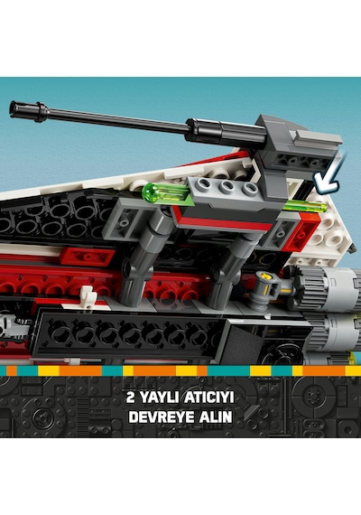 LEGO® Star Wars™ Jedi Bob’un Starfighter’ı 75388 -8 Yaş ve Üzeri Star Wars Sevenler İçin İnşa Edilebilen Oyuncak Starship Yapım Seti(305P) LEGO® Star Wars™ Jedi Bob’un Starfighter’ı 75388 -8 Yaş ve Üzeri Star Wars Sevenler İçin İnşa Edilebilen Oyuncak Starship Yapım Seti(305P)