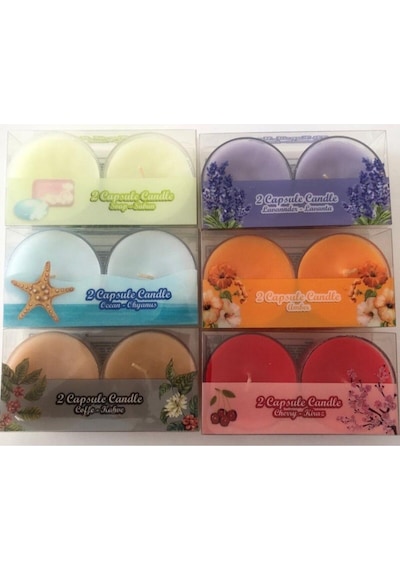 Kapsül Mum 2'li Kokulu Zevk Ve Aromaların Dansı 001