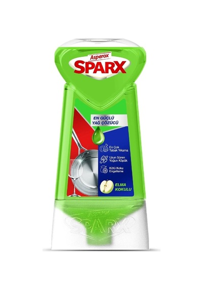 Asperox Sparx Elma Sıvı Bulaşık Deterjanı 650 Ml