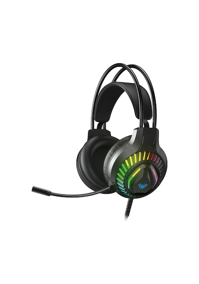 Aula S605 Rainbow 3.5 MM Jack + USB Gaming Mikrofonlu Oyuncu Kulaklığı