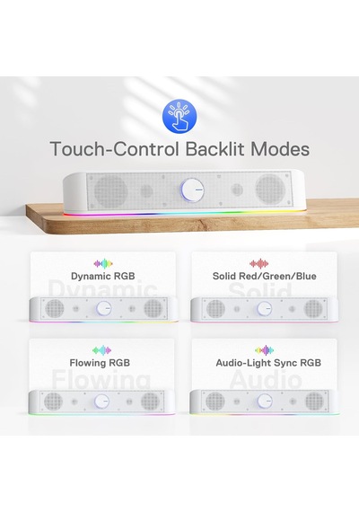 Gs560w Adıemus Gamıng Speaker Beyaz