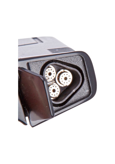 3 Torch Pürmüz Siyah Metal Puro Çakmağı - Tr7862