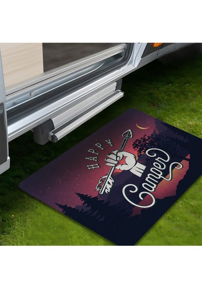 Evaşk Kamp Karavan Çadır Bahçe Paspası Cm031