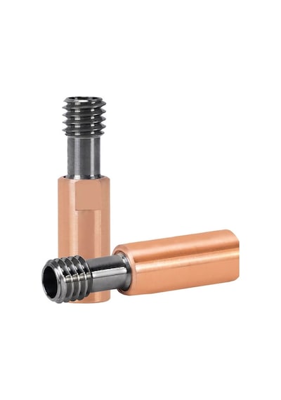 Koodmax 3d Yazıcı Titanyum Alaşımlı Barel Ender3 Hotend 4.1mm Flement Metal Boru Boğazı M6