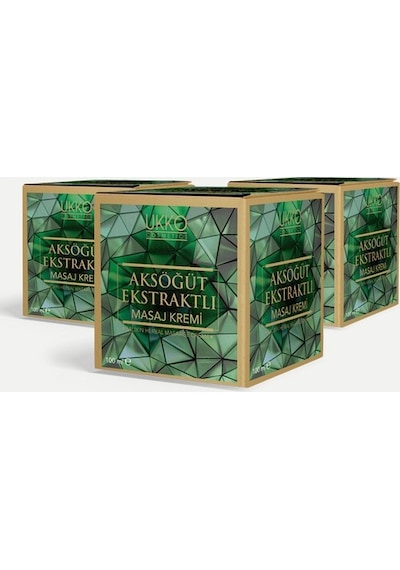 Aksöğüt Kremi Ak Söğüt Masaj Kremi 100 ML 3 Adet