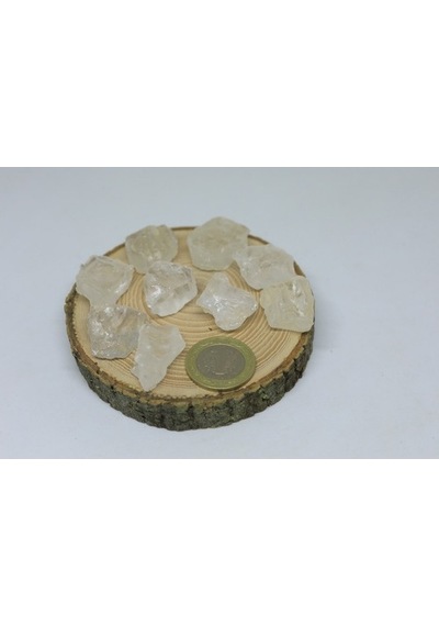 Kristal Kuvars Ham Şekilsiz Doğal Parçalar 5-9 Gram