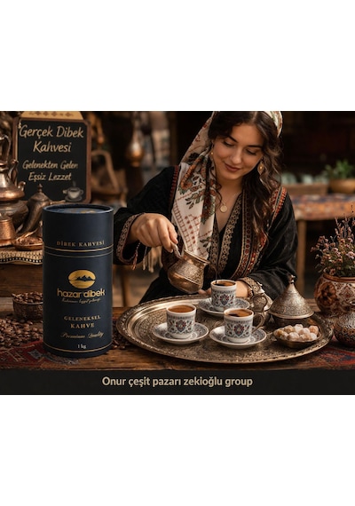 Hazar Dibek Kahvesi 1 Kg Geleneksel Taş Dibek Öğütme Diğer